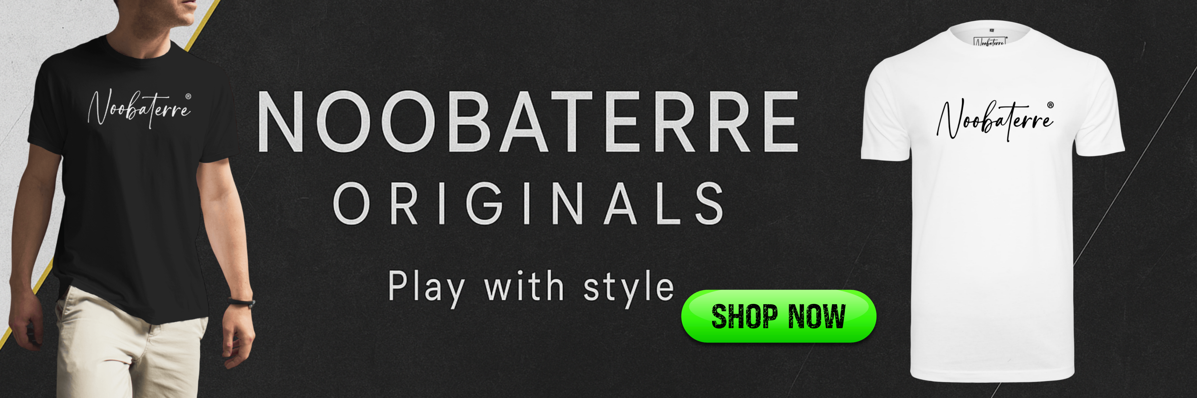 T-shirt Noobaterre Brodé Original